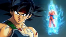 Super Saiyan Blue Goku in Bardock's vision of Age 779