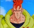 Android 16 outside Dr. Gero's lab