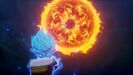 Vegeta Super Saiyan Blue against Golden Death Ball