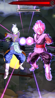 DB Legends Zamasu - Goku Black (Assist)(DBL41-04S) God-Rending Light Bullet (Special Move Arts - Holy Light Grenade - God Splitter & Divine Cannon)