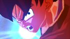 Goku charging the Kamehameha while in Kaio-ken form in Burst Limit