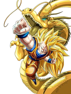 Goku Super Saiyan 3 Dragon Fist
