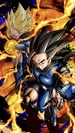 Character Illustration of Super Saiyan Shallot (DBL00-01) wearing his Default Costume in Dragon Ball Legends
