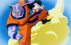 Gohan's vision of Goku trapped in Ginyu's body