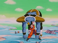 Burter knocked out by the Kaio-ken Finish