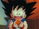 Goku happy