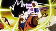 Goku fighting the Trio De Dangers