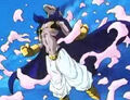 Evil Buu breaks free from Majin Buu's attack