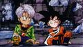 Trunks and Goten near Natade Village