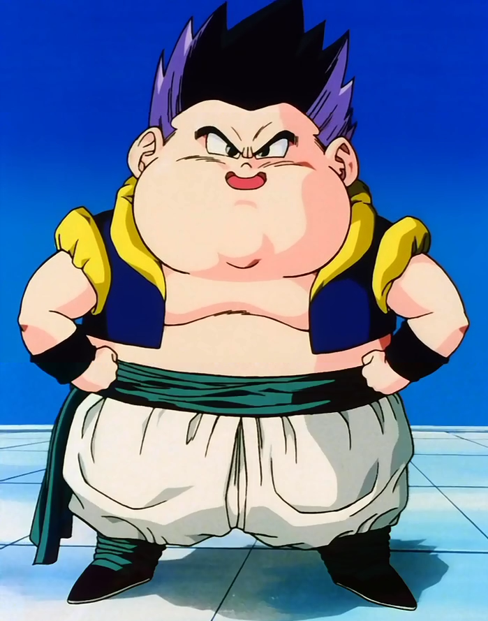 Troncos de Gotenks Goku Majin Buu, dragon ball z, personagem