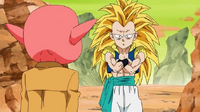 Gotenks Supersaiyano 3 y Monaka