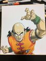 The potential Metamoran Fusion between Yamcha and Chiaotzu by Dragon Garow Lee