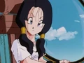 Videl in her airplane