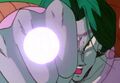 Zarbon attacks Vegeta with an Energy Punch