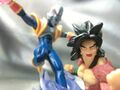 Imagination Series Baby versus Super Saiyan 4 Goku under shot