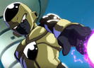 Golden Frieza alternate color in FighterZ