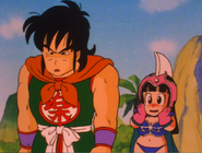 El encuentro de Chi-Chi y Yamcha.