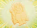 Dabura turn into a cookie in flashback