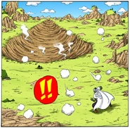 DBC206 03.png (670 KB) The crater left in Gohan's wake