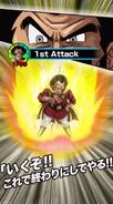 Mr. Satan charges the attack in Dokkan Battle