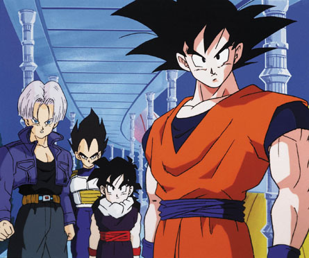 dragon ball z goku and gohan in the hyperbolic time chamber