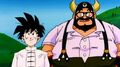 Gohan with his grandfather