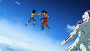 Goku vs Vegeta et Freezer