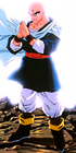 Tien after firing a Tri-Beam to stop Super Buu's attack