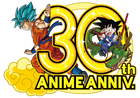 Goku en el logo del trigésimo aniversario del anime.