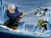 Android 14 destroyed by Trunks