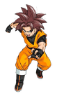 Unnamed Martial Artist (1) wearing the Uniform from Dragon Ball Online