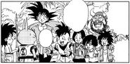 Aparición de los personajes de Dragon Ball Z en el último manga.