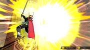 SDBH World Mission Ch1, Sub Ch1 - "My Thrilling First Battle" Great Saiyaman 3 kills Cooler (Final Form) with Burning Slash (Great Saiyaman 3 vs Final Form Cooler)