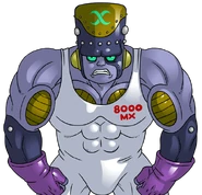 Modelo del Androide 8000-MX.