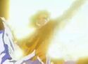 Goku punches through God Guardon