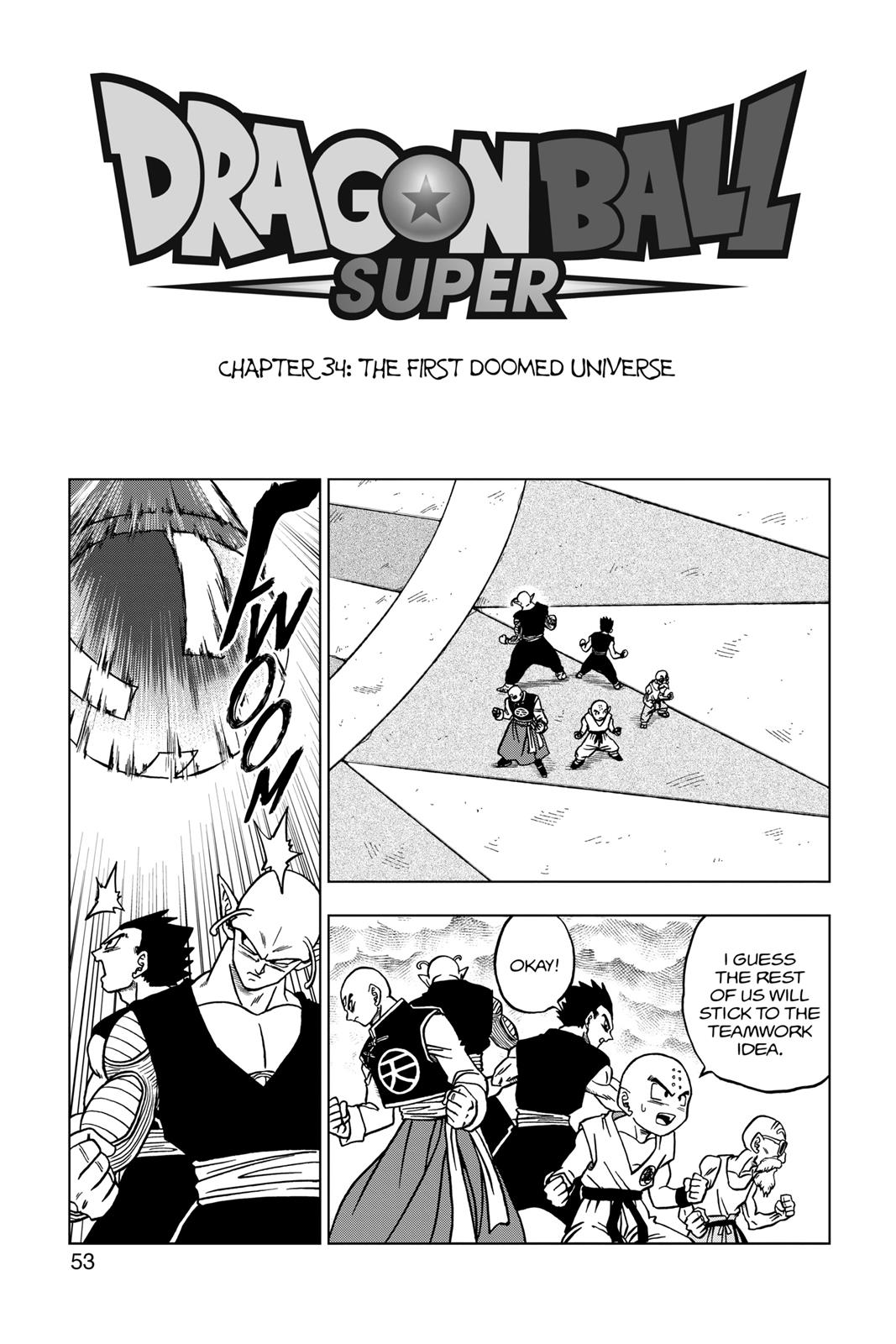 Tournament Of Power Manga, Dragon Ball