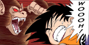 Kid Goku's full potential released