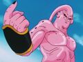Super Buu just before receiving Gotenks and Piccolo