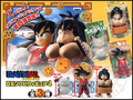 DX Vinyl Volume 4 advertisement including Yajirobe, Korin, and Goku