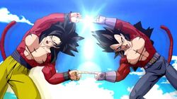 Goku And Vegeta Fusion Dance