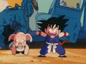 Goku and oolong after the crash