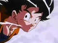 Goku flying