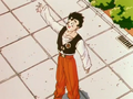 Gohan waving