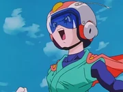 Videl como Grande Saiyaman 2