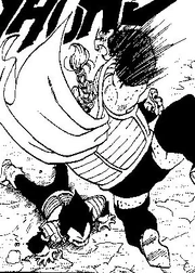 Monster Zarbon's about to attack Vegeta again (manga)