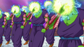 Piccolo and his clones using the Special Beam Cannon (Clone) in Dragon Ball Super