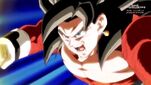 Super Saiyan 4 Xeno Vegito vs Cumber in Super Dragon Ball Heroes