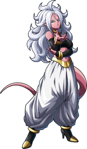 Android 21 (Good) Majin Form Hero DBF