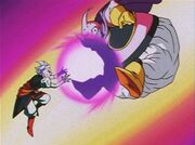 Supreme Kai stands up to Majin Buu