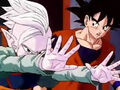 Shin holding Gohan telekinetically